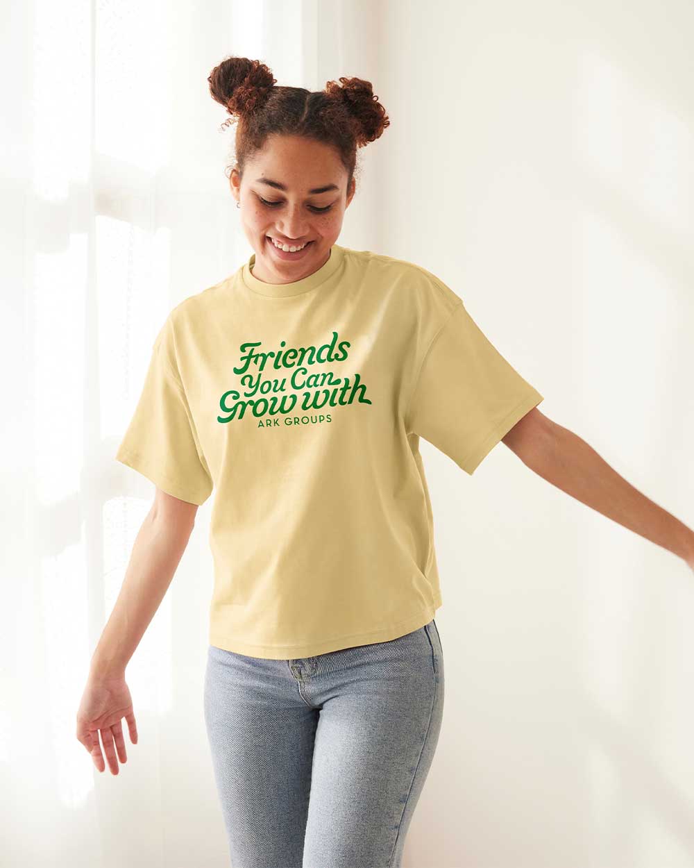 Ark Adults - Friends You Can Grow With - Short Sleeve Tee